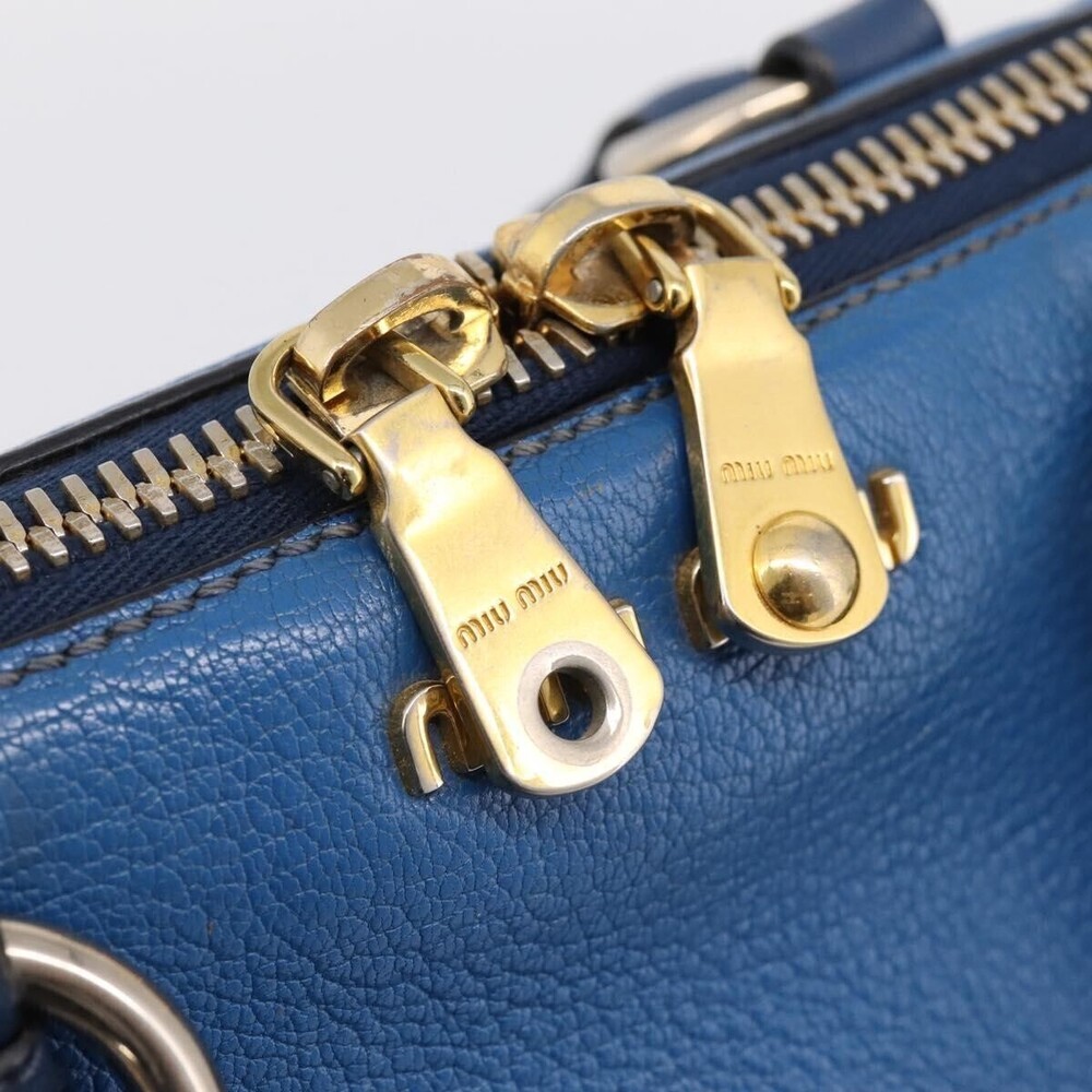 Miu Miu Madras Bowler Leather Small - Picture 16 of 16